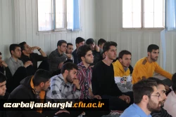 نشست صمیمی رئیس دانشگاه فرهنگیان استان با دانشجو معلمان واحد سراب 4