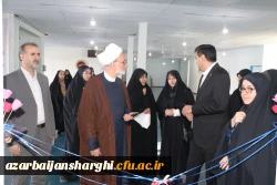 افتتاح پنجمین نمایشگاه استانی زیبا نگاری در دانشگاه فرهنگیان استان آذربایجان شرقی 5