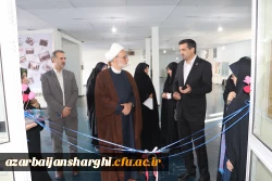 افتتاح پنجمین نمایشگاه استانی زیبا نگاری در دانشگاه فرهنگیان استان آذربایجان شرقی 6
