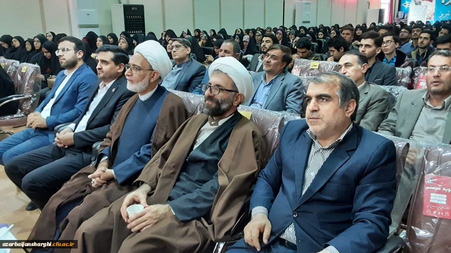 همایش  تجلیل از ۲۳۸ حافظ کل قرآن کریم  در دانشگاه فرهنگیان استان آذربایجان شرقی 4