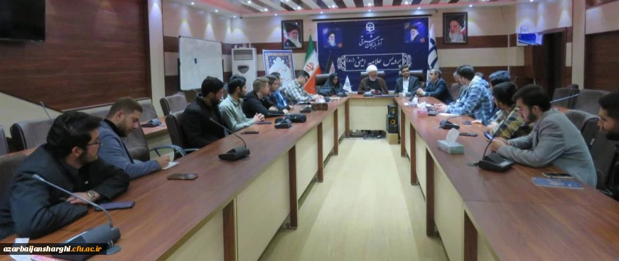 جلسه شورای تشکل های دانشجویی دانشگاه با معاون فرهنگی سازمان مرکزی 2
