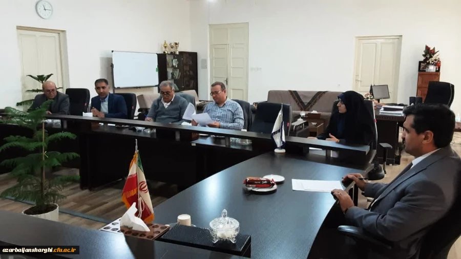 جلسه هماهنگی اخذ شناسه تدریس در دانشگاه فرهنگیان استان  4