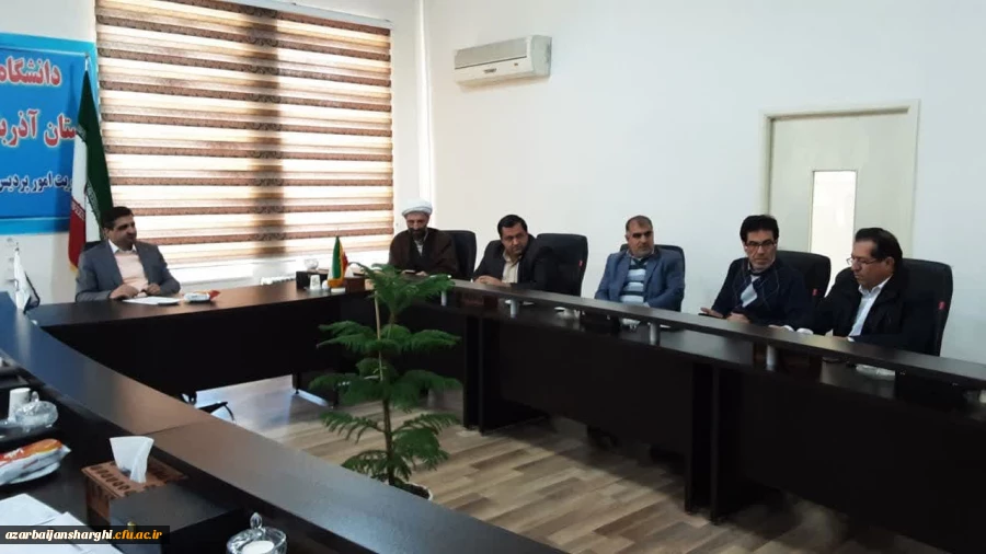 جلسه هماهنگی اخذ شناسه تدریس در دانشگاه فرهنگیان استان  7