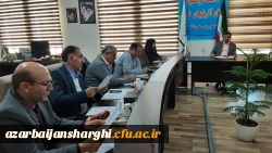 جلسه هماهنگی اخذ شناسه تدریس در دانشگاه فرهنگیان استان  8