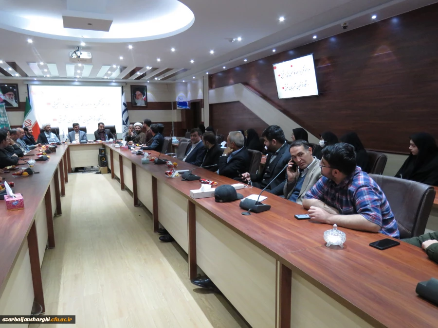 آیین تکریم و معارفه مسئول بسیج دانشجویی دانشگاه فرهنگیان استان آذربایجان شرقی 5