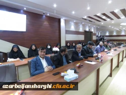 آیین تکریم و معارفه مسئول بسیج دانشجویی دانشگاه فرهنگیان استان آذربایجان شرقی 7