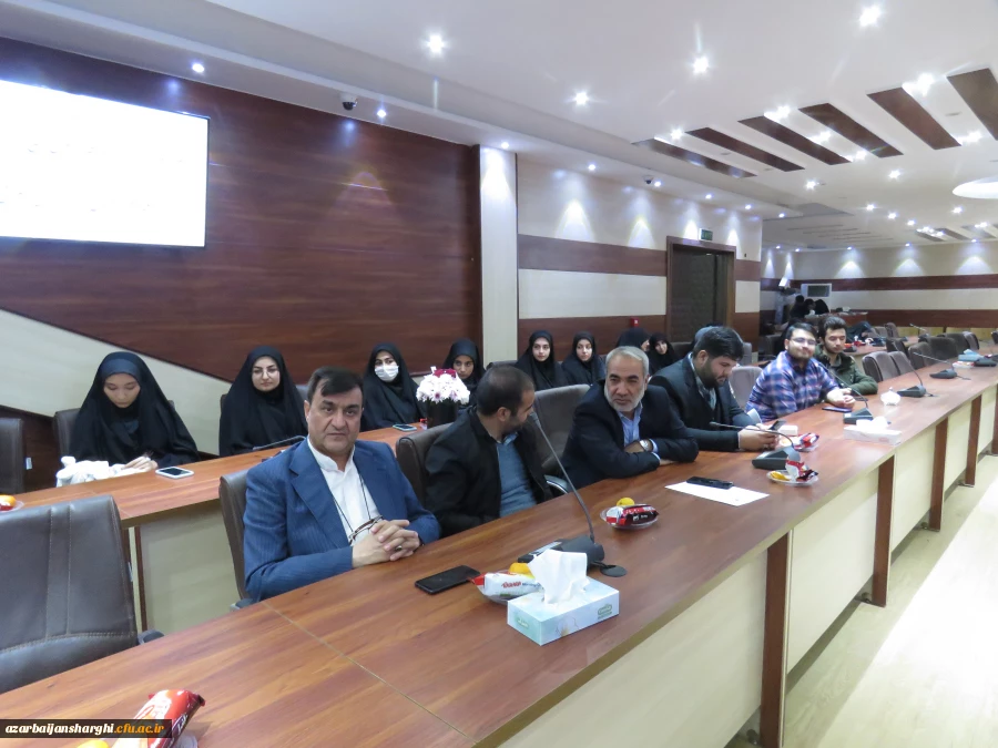 آیین تکریم و معارفه مسئول بسیج دانشجویی دانشگاه فرهنگیان استان آذربایجان شرقی 7