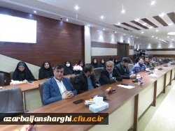 آیین تکریم و معارفه مسئول بسیج دانشجویی دانشگاه فرهنگیان استان آذربایجان شرقی 18