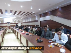 آیین تکریم و معارفه مسئول بسیج دانشجویی دانشگاه فرهنگیان استان آذربایجان شرقی 19