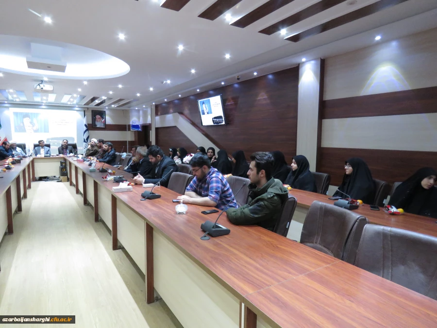 آیین تکریم و معارفه مسئول بسیج دانشجویی دانشگاه فرهنگیان استان آذربایجان شرقی 20