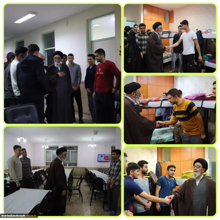 بازدید سرزده نماینده ولی فقیه در استان  از سرای شهید مدرس پردیس علامه امینی تبریز  3