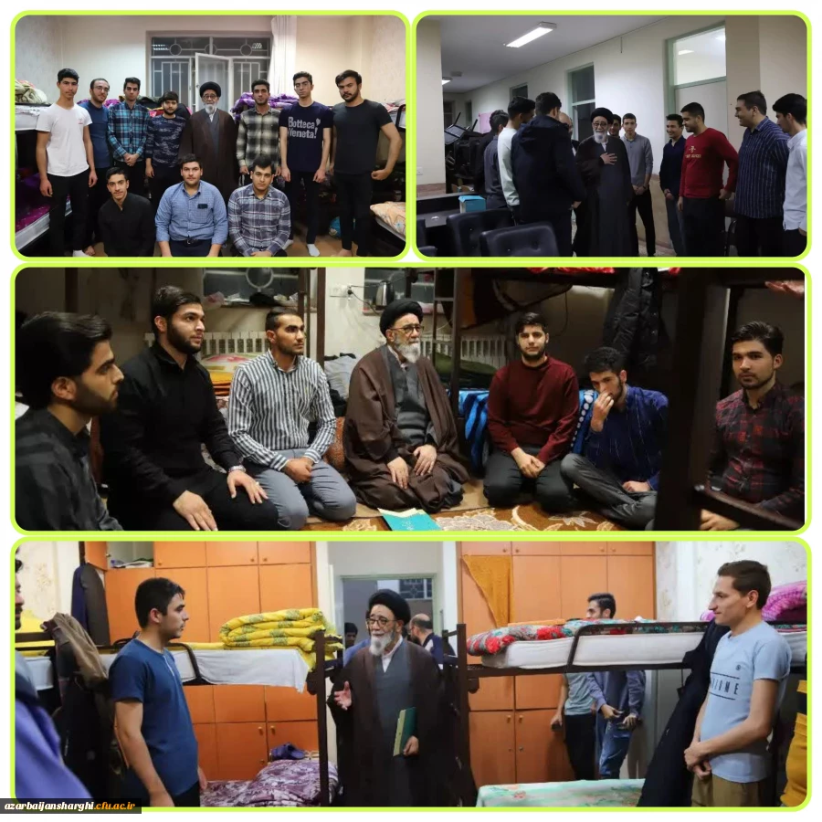 بازدید سرزده نماینده ولی فقیه در استان  از سرای شهید مدرس پردیس علامه امینی تبریز  4