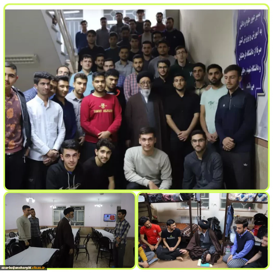 بازدید سرزده نماینده ولی فقیه در استان  از سرای شهید مدرس پردیس علامه امینی تبریز  5