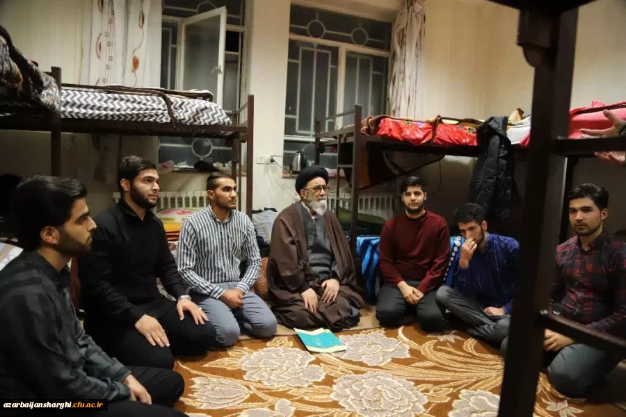 بازدید سرزده نماینده ولی فقیه در استان  از سرای شهید مدرس پردیس علامه امینی تبریز  9