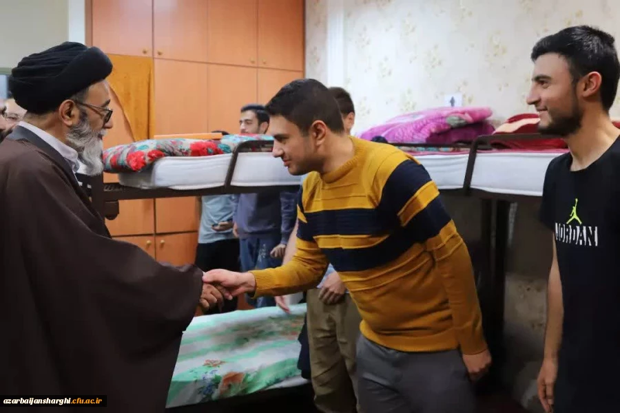 بازدید سرزده نماینده ولی فقیه در استان  از سرای شهید مدرس پردیس علامه امینی تبریز  11