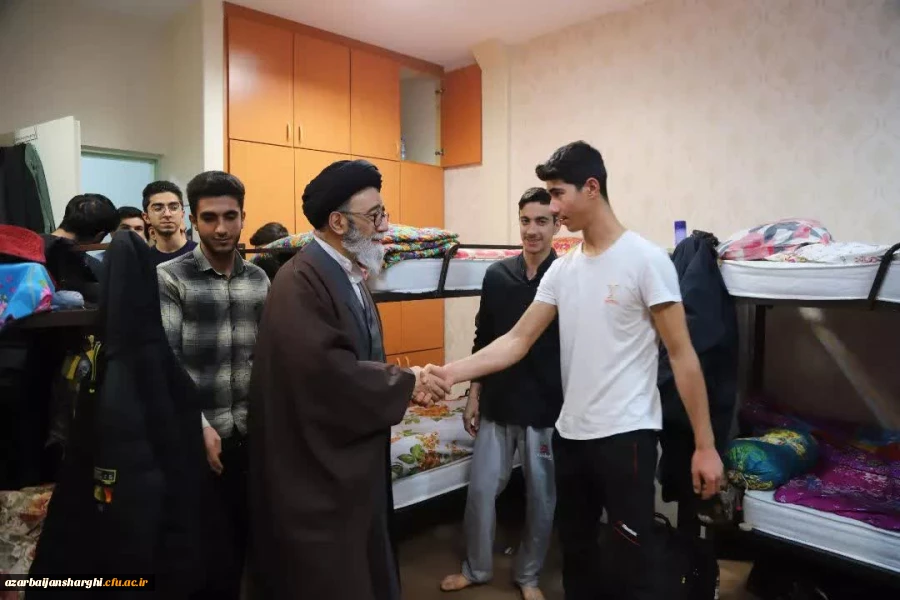 بازدید سرزده نماینده ولی فقیه در استان  از سرای شهید مدرس پردیس علامه امینی تبریز  14