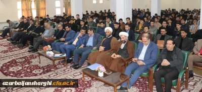 آیین گرامیداشت روز دانشجو با حضور معاون سیاسی ، امنیتی استاندارآذربایجان شرقی در دانشگاه فرهنگیان برگزار شد