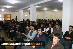 آیین گرامیداشت روز دانشجو با حضور معاون سیاسی ، امنیتی استاندارآذربایجان شرقی در دانشگاه فرهنگیان برگزار شد 27