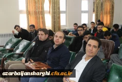 آیین گرامیداشت روز دانشجو با حضور معاون سیاسی ، امنیتی استاندارآذربایجان شرقی در دانشگاه فرهنگیان برگزار شد 52