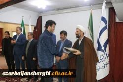 آیین گرامیداشت روز دانشجو با حضور معاون سیاسی ، امنیتی استاندارآذربایجان شرقی در دانشگاه فرهنگیان برگزار شد 57