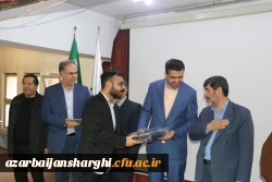 آیین گرامیداشت روز دانشجو با حضور معاون سیاسی ، امنیتی استاندارآذربایجان شرقی در دانشگاه فرهنگیان برگزار شد 61