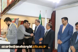 آیین گرامیداشت روز دانشجو با حضور معاون سیاسی ، امنیتی استاندارآذربایجان شرقی در دانشگاه فرهنگیان برگزار شد 69