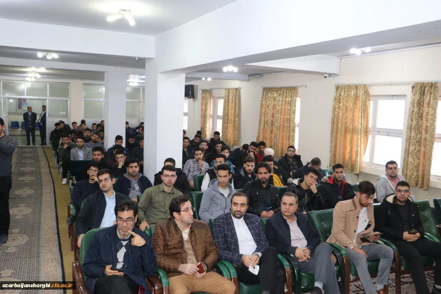 آیین گرامیداشت روز دانشجو با حضور معاون سیاسی ، امنیتی استاندارآذربایجان شرقی در دانشگاه فرهنگیان برگزار شد 83