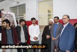 بازدید پنج ساعته هیئت رئیسه دانشگاه فرهنگیان آذربایجان شرقی از سرا های پردیس علامه امینی وشهید مدرس 3