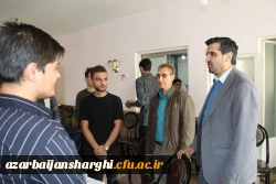 بازدید پنج ساعته هیئت رئیسه دانشگاه فرهنگیان آذربایجان شرقی از سرا های پردیس علامه امینی وشهید مدرس 6