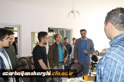 بازدید پنج ساعته هیئت رئیسه دانشگاه فرهنگیان آذربایجان شرقی از سرا های پردیس علامه امینی وشهید مدرس 7
