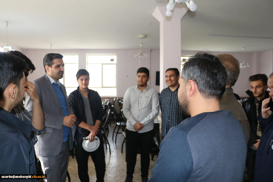 بازدید پنج ساعته هیئت رئیسه دانشگاه فرهنگیان آذربایجان شرقی از سرا های پردیس علامه امینی وشهید مدرس 9
