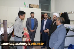 بازدید پنج ساعته هیئت رئیسه دانشگاه فرهنگیان آذربایجان شرقی از سرا های پردیس علامه امینی وشهید مدرس 14