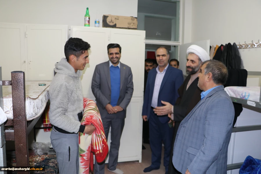بازدید پنج ساعته هیئت رئیسه دانشگاه فرهنگیان آذربایجان شرقی از سرا های پردیس علامه امینی وشهید مدرس 14