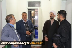 بازدید پنج ساعته هیئت رئیسه دانشگاه فرهنگیان آذربایجان شرقی از سرا های پردیس علامه امینی وشهید مدرس 18