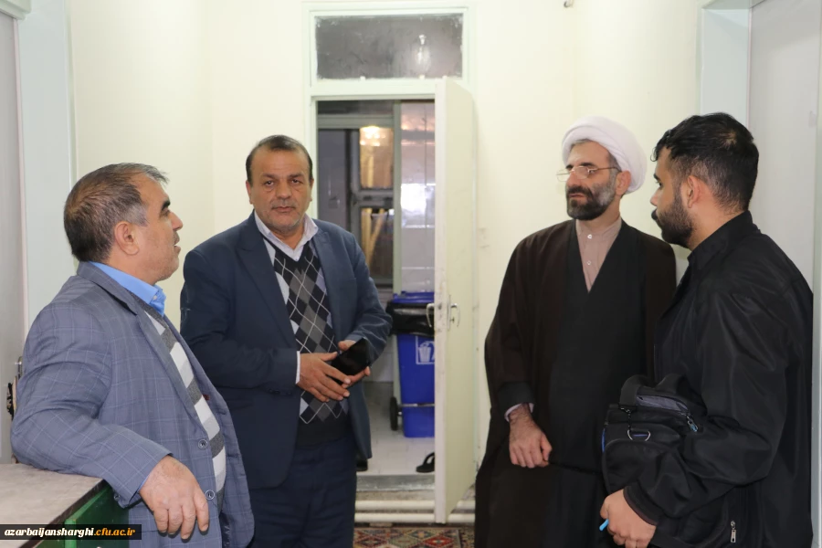 بازدید پنج ساعته هیئت رئیسه دانشگاه فرهنگیان آذربایجان شرقی از سرا های پردیس علامه امینی وشهید مدرس 18