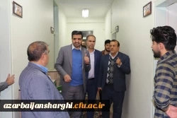 بازدید پنج ساعته هیئت رئیسه دانشگاه فرهنگیان آذربایجان شرقی از سرا های پردیس علامه امینی وشهید مدرس 20