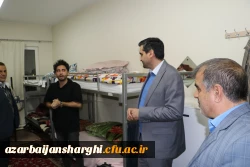 بازدید پنج ساعته هیئت رئیسه دانشگاه فرهنگیان آذربایجان شرقی از سرا های پردیس علامه امینی وشهید مدرس 21