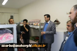 بازدید پنج ساعته هیئت رئیسه دانشگاه فرهنگیان آذربایجان شرقی از سرا های پردیس علامه امینی وشهید مدرس 23