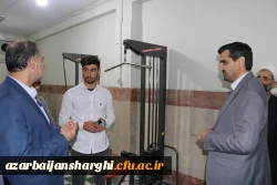 بازدید پنج ساعته هیئت رئیسه دانشگاه فرهنگیان آذربایجان شرقی از سرا های پردیس علامه امینی وشهید مدرس 24