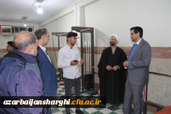 بازدید پنج ساعته هیئت رئیسه دانشگاه فرهنگیان آذربایجان شرقی از سرا های پردیس علامه امینی وشهید مدرس 27