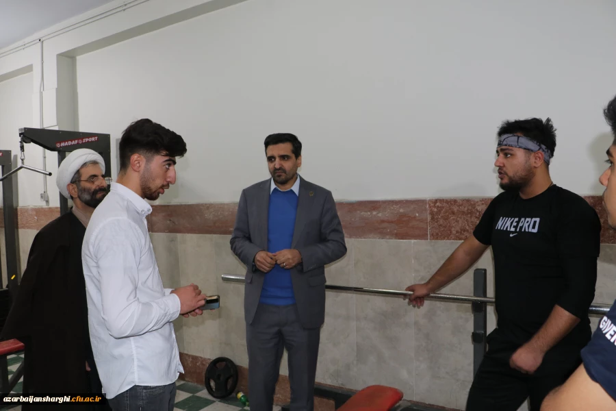 بازدید پنج ساعته هیئت رئیسه دانشگاه فرهنگیان آذربایجان شرقی از سرا های پردیس علامه امینی وشهید مدرس 28