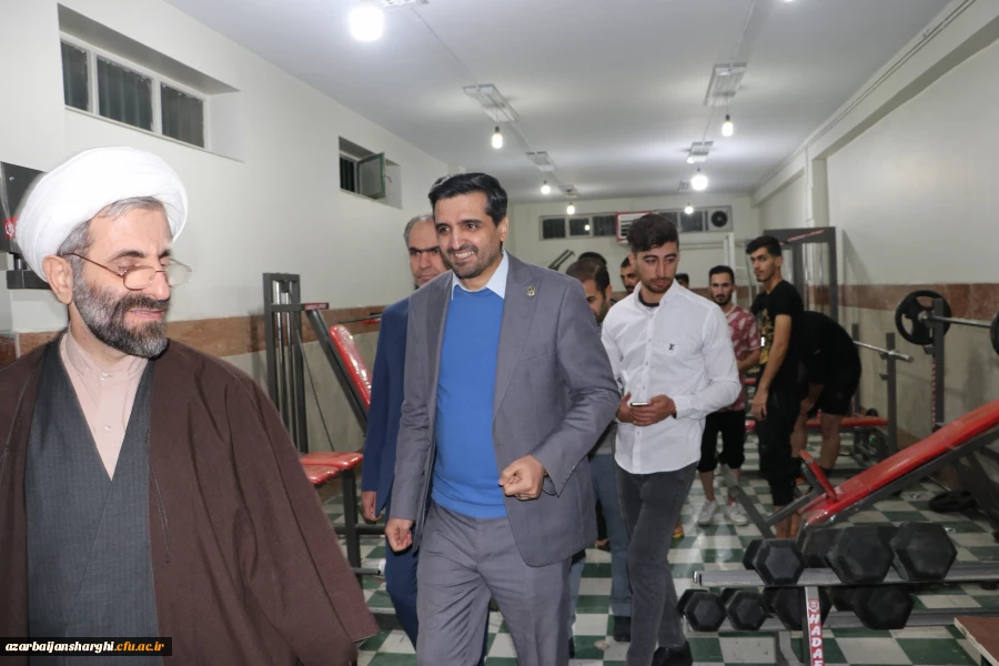 بازدید پنج ساعته هیئت رئیسه دانشگاه فرهنگیان آذربایجان شرقی از سرا های پردیس علامه امینی وشهید مدرس 30