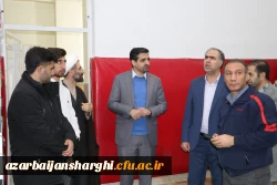 بازدید پنج ساعته هیئت رئیسه دانشگاه فرهنگیان آذربایجان شرقی از سرا های پردیس علامه امینی وشهید مدرس 32