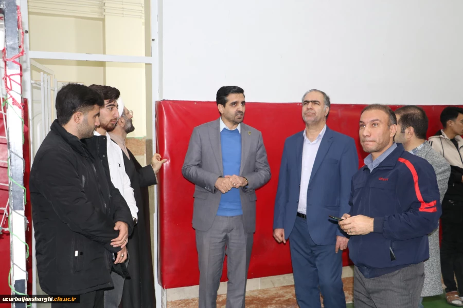 بازدید پنج ساعته هیئت رئیسه دانشگاه فرهنگیان آذربایجان شرقی از سرا های پردیس علامه امینی وشهید مدرس 33