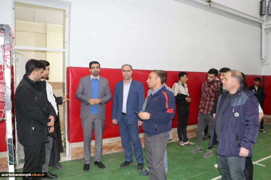 بازدید پنج ساعته هیئت رئیسه دانشگاه فرهنگیان آذربایجان شرقی از سرا های پردیس علامه امینی وشهید مدرس 34