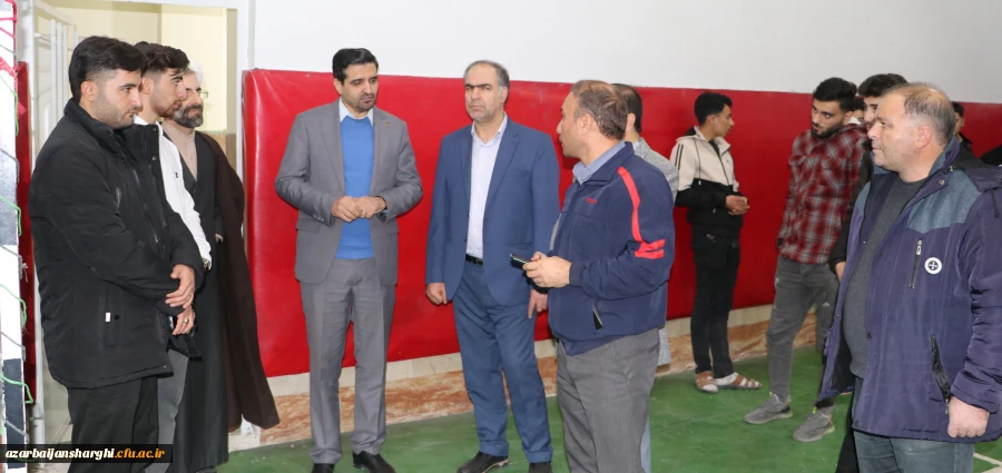 بازدید پنج ساعته هیئت رئیسه دانشگاه فرهنگیان آذربایجان شرقی از سرا های پردیس علامه امینی وشهید مدرس 35
