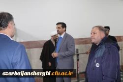 بازدید پنج ساعته هیئت رئیسه دانشگاه فرهنگیان آذربایجان شرقی از سرا های پردیس علامه امینی وشهید مدرس 40