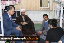 بازدید پنج ساعته هیئت رئیسه دانشگاه فرهنگیان آذربایجان شرقی از سرا های پردیس علامه امینی وشهید مدرس 42