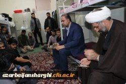 بازدید پنج ساعته هیئت رئیسه دانشگاه فرهنگیان آذربایجان شرقی از سرا های پردیس علامه امینی وشهید مدرس 47