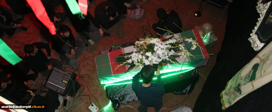 مراسم شبی باشهید گمنام در دانشگاه فرهنگیان استان آذربایجان شرقی  2